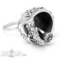 Preview: 3D Totenkopf mit keltischem Knoten Biker-Bell Celtic Skull Motorrad Ride Bravo Bell